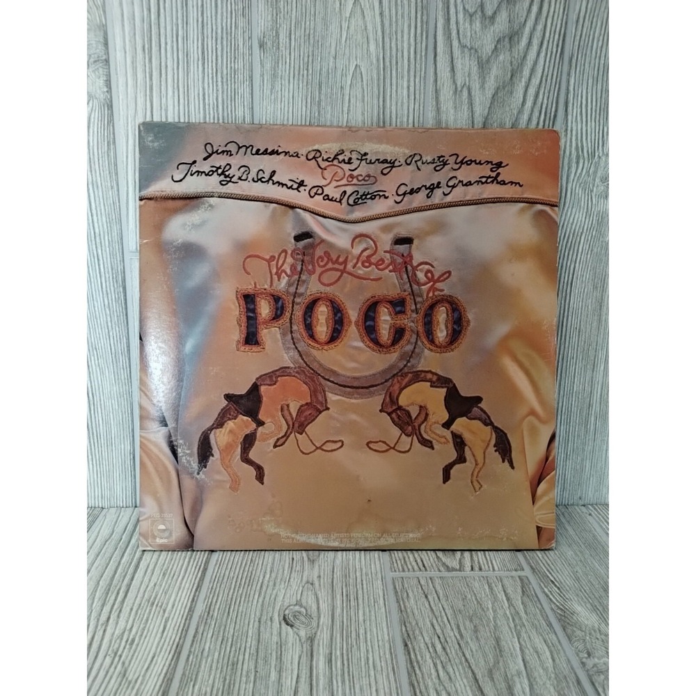 POCO 2LP "THE VERY BEST OF POCO",Epic Records‎ 1975. PEG 33537
